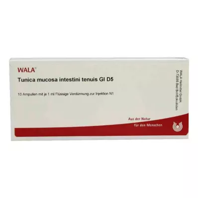 TUNICA mucosa intestini tenuis GL D 5 ampulas, 10X1 ml