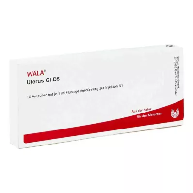 UTERUS GL D 5 ampulas, 10X1 ml