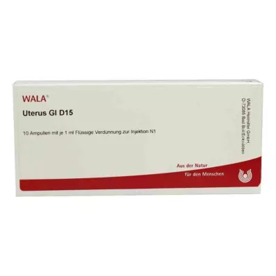 UTERUS GL D 15 ampulas, 10X1 ml
