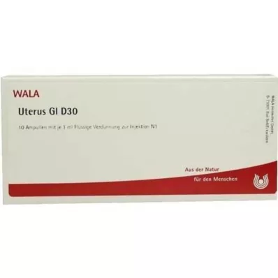 UTERUS GL D 30 ampulas, 10X1 ml