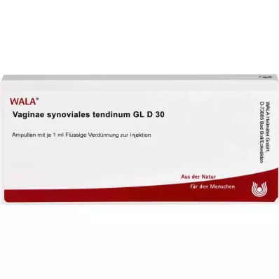 VAGINAE sinoviālais tendīns GL D 30 ampulas, 10X1 ml VAGINAE sinoviālais tendīns GL D 30 ampulas, 10X1 ml