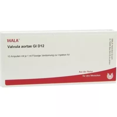 VALVULA aortae GL D 12 ampulas, 10X1 ml