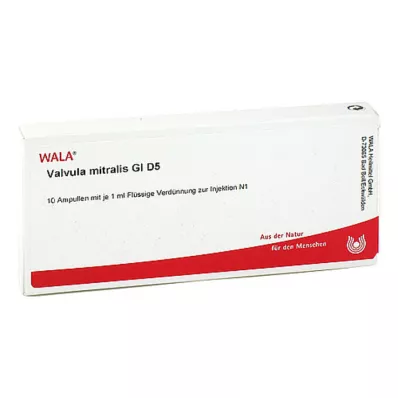 VALVULA mitralis GL D 5 ampulas, 10X1 ml VALVULA mitralis GL D 5 ampulas, 10X1 ml