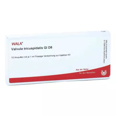 VALVULA tricuspidalis GL D 8 ampulas, 10X1 ml VALVULA tricuspidalis GL D 8 ampulas, 10X1 ml