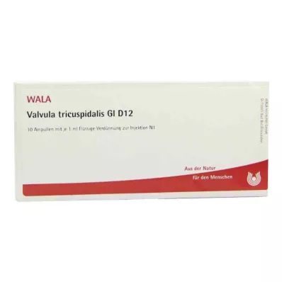 VALVULA tricuspidalis GL D 12 ampulas, 10X1 ml