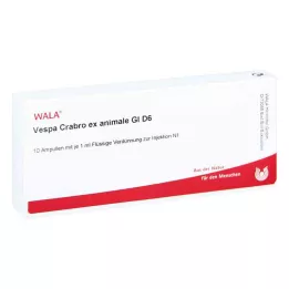 VESPA CRABRO EX animale GL D 6 ampulas, 10X1 ml