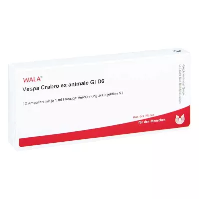 VESPA CRABRO EX animale GL D 6 ampulas, 10X1 ml