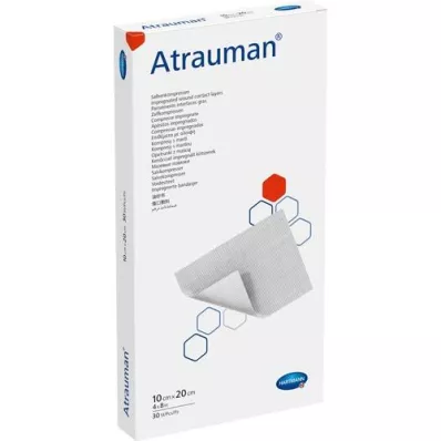 ATRAUMAN 10x20 cm sterili kompresi, 30 gab