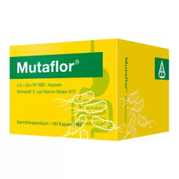 MUTAFLOR Gastrorezistentas cietās kapsulas, 100 gab