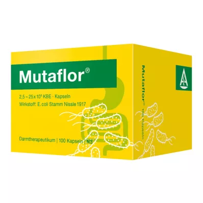 MUTAFLOR Gastrorezistentas cietās kapsulas, 100 gab