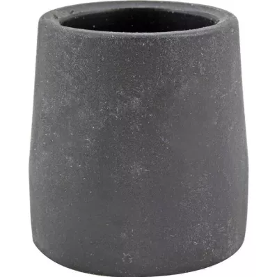 KRÜCKENKAPSEL 28 mm melns tērauda ieliktnis pastaigu rāmjiem, 1 gab KRÜCKENKAPSEL 28 mm melns tērauda ieliktnis pastaigu rāmjiem, 1 gab