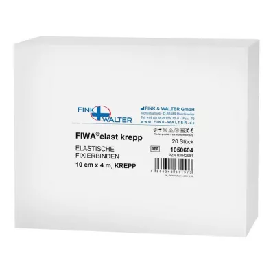 FIXIERBINDE elastīgs platsienu audums 10 cmx4 m, 20 gab