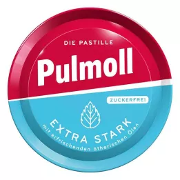 PULMOLL Īpaši spēcīgi saldumi bez cukura, 50 g