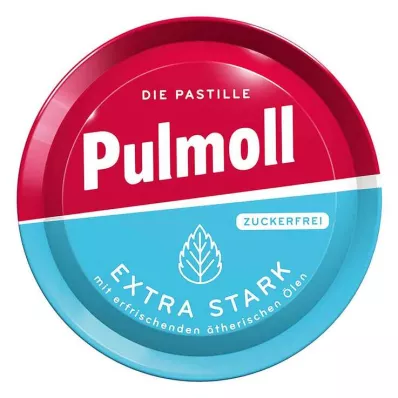 PULMOLL Īpaši spēcīgi saldumi bez cukura, 50 g
