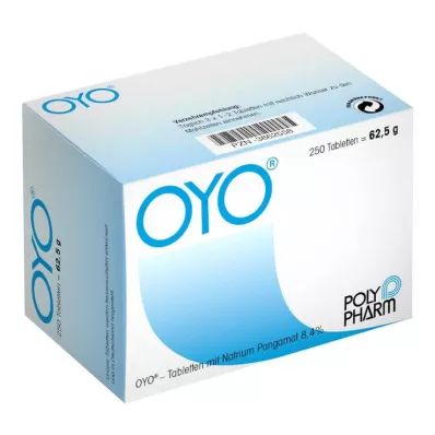 OYO Apvalkotās tabletes, 250 gab OYO Apvalkotās tabletes, 250 gab