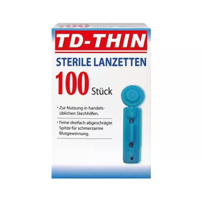 GLUCO TEST Lancetes, 100 gab GLUCO TEST Lancetes, 100 gab