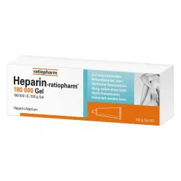 HEPARIN-RATIOPHARM 180 000 I.U. želeja, 100 g