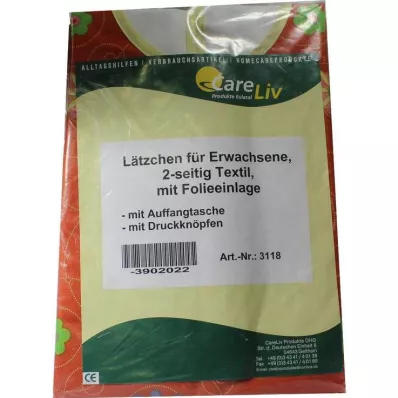 LÄTZCHEN Uzskates kārba 2seit.Tex.m.Fol.Druckknöpfe, 1 gab