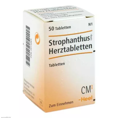 STROPHANTHUS COMP.Sirds tabletes, 50 gab STROPHANTHUS COMP.Sirds tabletes, 50 gab