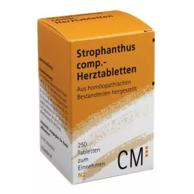 STROPHANTHUS COMP.Sirds tabletes, 250 gab