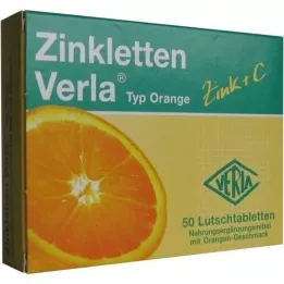 ZINKLETTEN Verla apelsīnu pastilas, 50 kapsulas