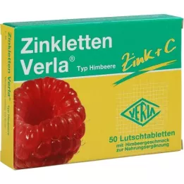 ZINKLETTEN Verla aveņu pastilas, 50 kapsulas