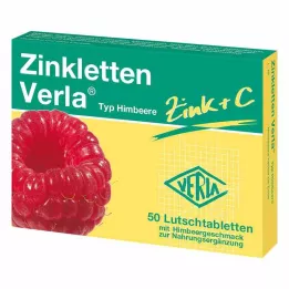 ZINKLETTEN Verla aveņu pastilas, 50 kapsulas