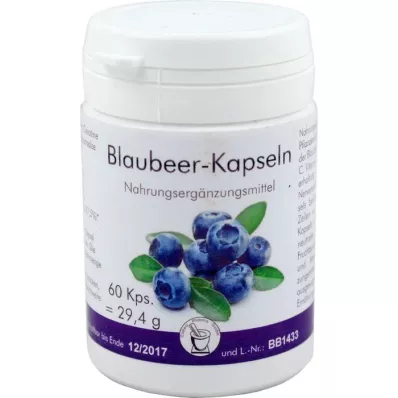 BLAUBEER Kapsulas, 60 gab