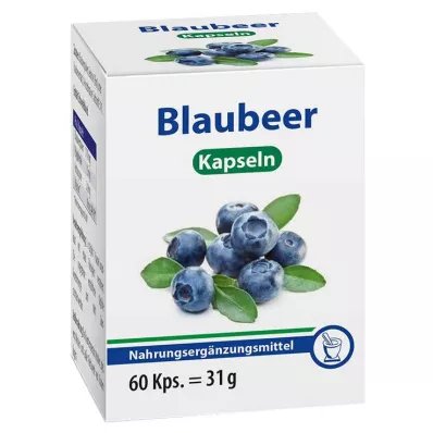 BLAUBEER Kapsulas, 60 gab