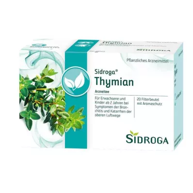 SIDROGA Timiāna tējas filtrēšanas maisiņš, 20X1,6 g SIDROGA Timiāna tējas filtrēšanas maisiņš, 20X1,6 g