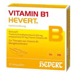 VITAMIN B1 HEVERT ampulas, 10 gab