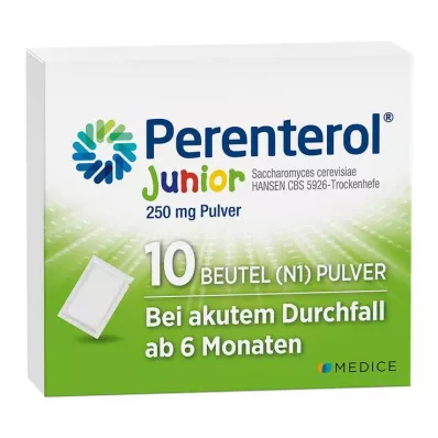 PERENTEROL Junior 250 mg pulvera maisiņš, 10 gab