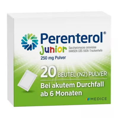 PERENTEROL Junior 250 mg pulveris Btl., 20 gab