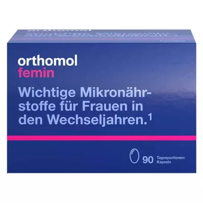 ORTHOMOL Femin kapsulas, 180 kapsulas ORTHOMOL Femin kapsulas, 180 kapsulas