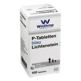 P TABLETTEN zils 8 mm solis, 100 gab