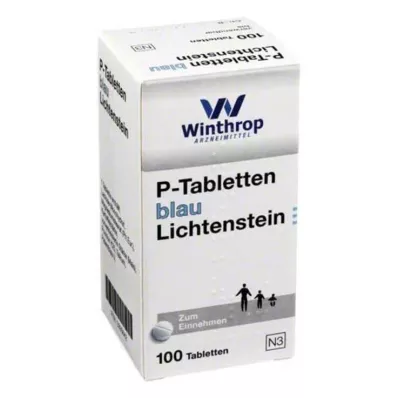 P TABLETTEN zils 8 mm solis, 100 gab P TABLETTEN zils 8 mm solis, 100 gab