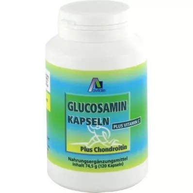 GLUCOSAMIN CHONDROITIN Kapsulas, 120 kapsulas