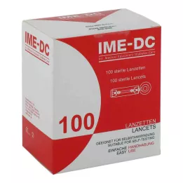 IME-DC Lancetes/adatas lansēšanas ierīcei, 100 gab