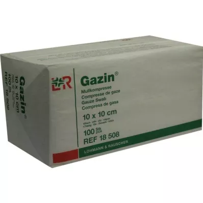 GAZIN Marle komp. 10x10 cm nesterila 16x op, 100 gab