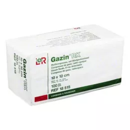 GAZIN Marle komp. 10x10 cm nesterila 16x RK, 100 gab