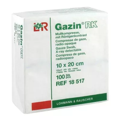 GAZIN Marle komp. 10x20 cm nesterila 12x RK, 100 gab