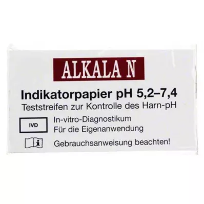 ALKALA N pH indikatora papīrs, 1 gab
