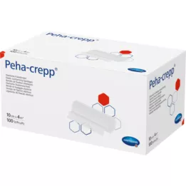 PEHA CREPP Fiksācijas pārsējs 10 cmx4 m comp.verp., 100 gab