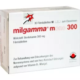 MILGAMMA mono 300 apvalkotās tabletes, 30 gab