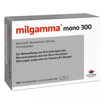 MILGAMMA mono 300 apvalkotās tabletes, 30 gab