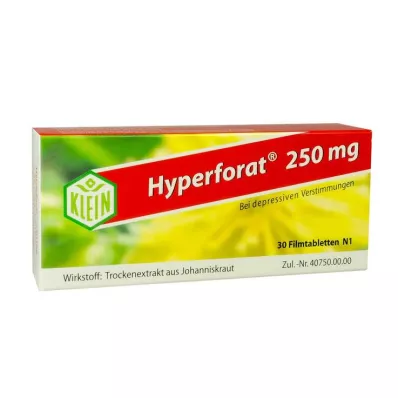 HYPERFORAT 250 mg apvalkotās tabletes, 30 gab HYPERFORAT 250 mg apvalkotās tabletes, 30 gab