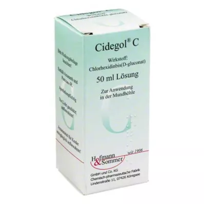 CIDEGOL C šķīdums, 50 ml CIDEGOL C šķīdums, 50 ml