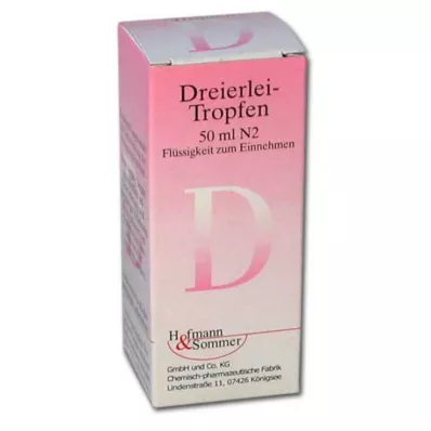 DREIERLEI pilieni, 50 ml