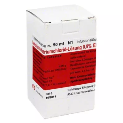 ISOTONISCHE NaCl 0,9% Eifelfango šķīdums, 50 ml