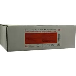 ISOTONISCHE NaCl šķīdums 0,9% Eifelfango, 20X50 ml